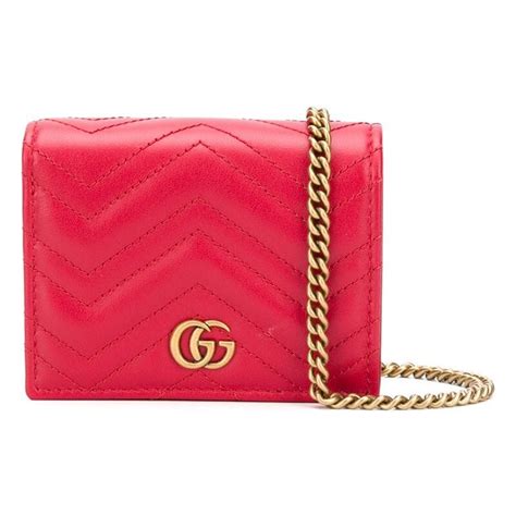 portafoglio gucci donna rosso fiocchetto prezzi